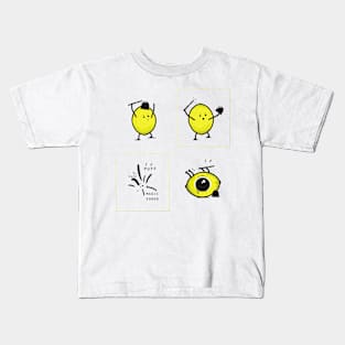 Lemon Ed - Magic Eye Kids T-Shirt